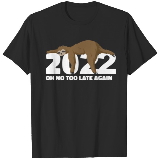 Discover New Years Eve 2022 sloth T-shirt
