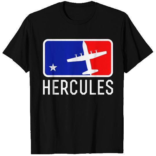 C 130 Hercules US Airborne Fighter Pilot T-shirt