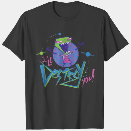Invader Zim I Will Destroy You 5108 T-shirt
