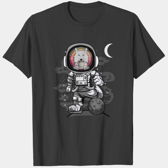 Astronaut Soccer Saitama Coin To The Moon Crypto T-shirt