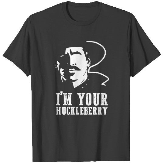 10955 I'M Your Huckleberry Vintage Skull Guns For T-shirt