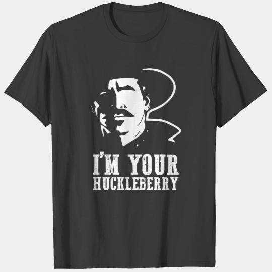 10955 I'M Your Huckleberry Vintage Skull Guns For T-shirt