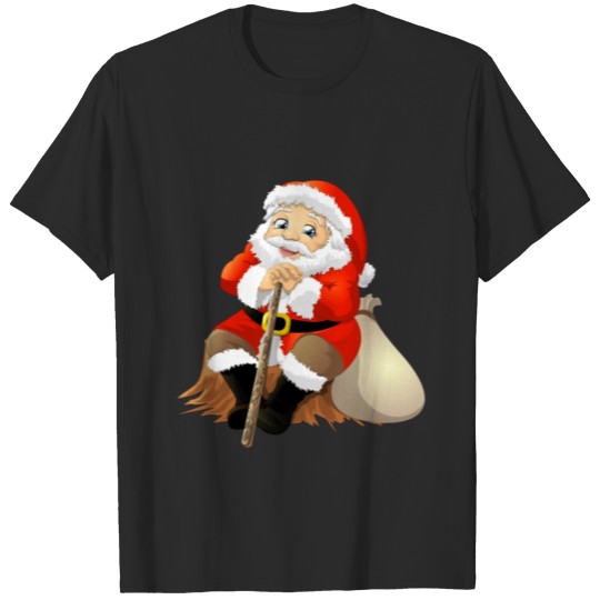 Discover Beautiful Christmas Santa cartoon design. T-shirt