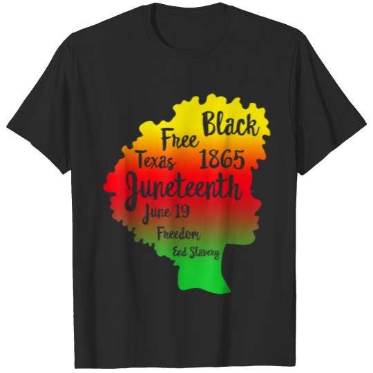 Discover Juneteenth Queen African American Women T-shirt