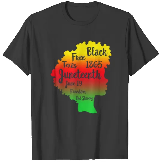 Juneteenth Queen African American Women T-shirt