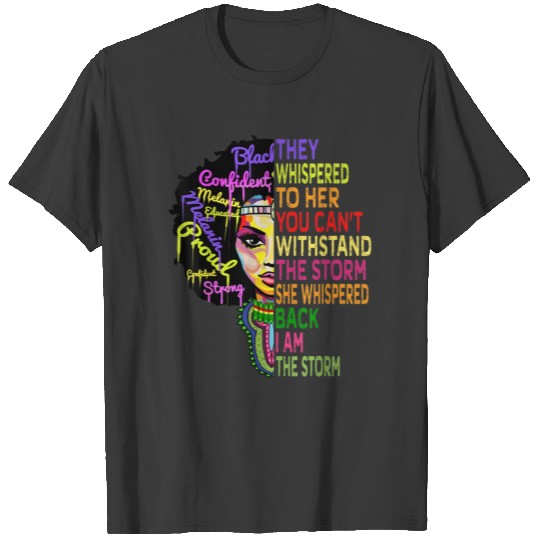 Juneteenth Queen African American Women T-shirt