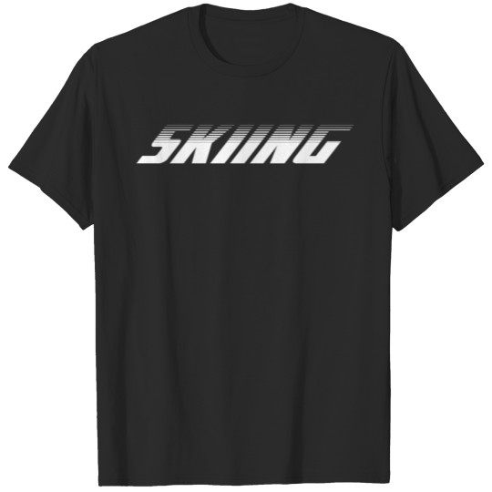 Discover Skiing Team Fan Coach Tshirt T-shirt
