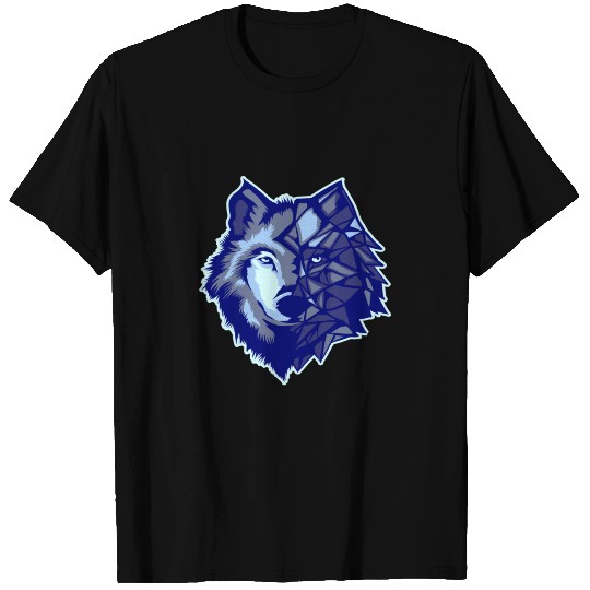 Mountain Wolf Gift Geometric Wolves T-shirt