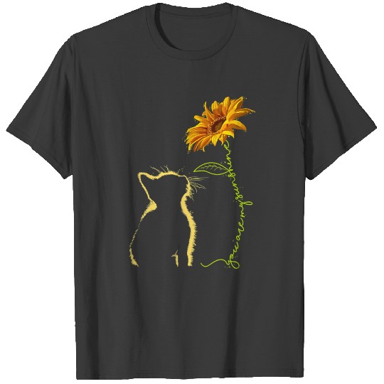 Cat You Are My Sunshine T Shirt Cats Tee Shirt Gif T-shirt