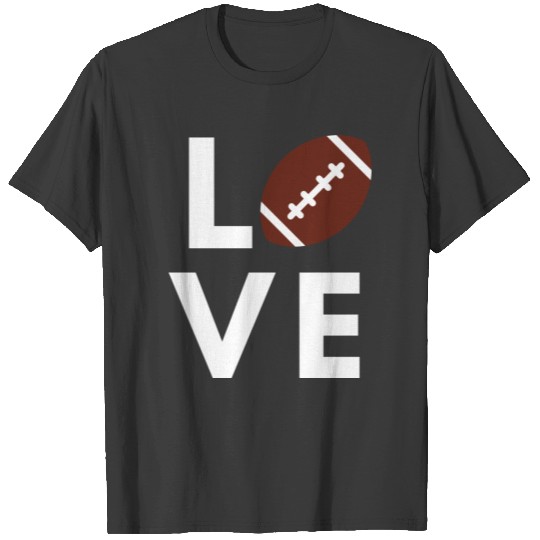 Love Football Sports Lover Game Day T-shirt