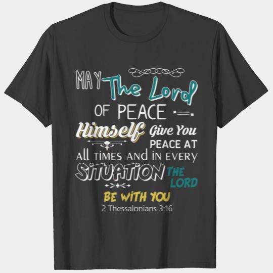 Discover May The Lord God Grant You Peace Religious Christi T-shirt