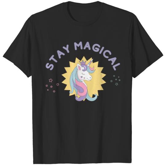 Discover Stay Magical Unicorn T-shirt