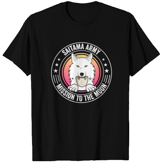 Saitama Army Mission To The Moon Crypto Token T-shirt