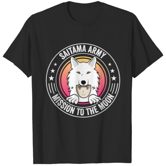 Saitama Army Mission To The Moon Crypto Token T-shirt
