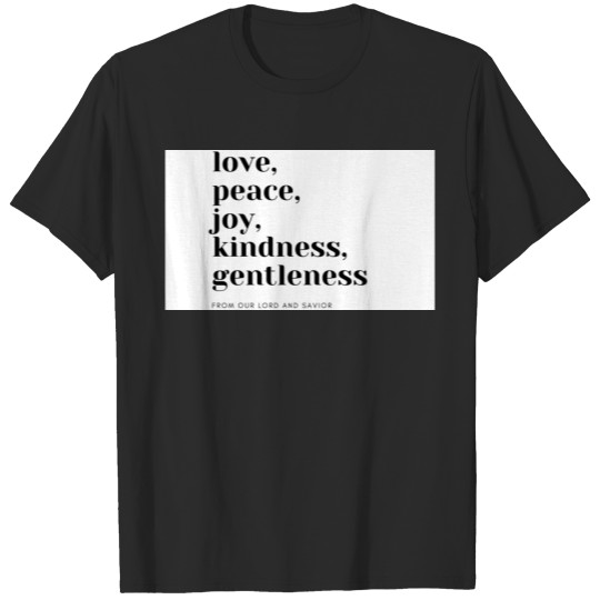 Discover love peace T-shirt