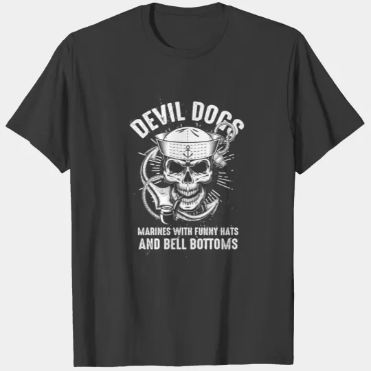 Devil US Navy Corpsman DOC Badass Army Veteran T-shirt