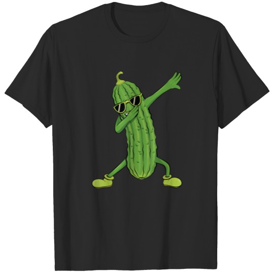 Discover Dabbing Pickle Dancing Cucumber Lover Funny T-shirt