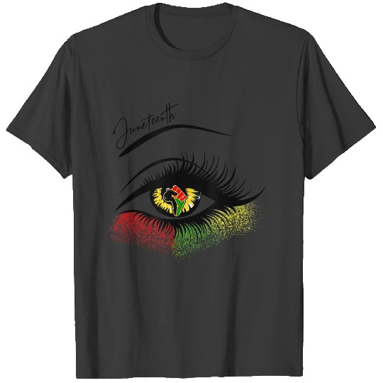 Juneteenth Queen African American Women T-shirt