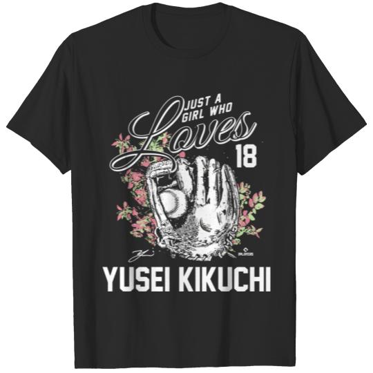 Discover Just A Girl Who Loves Yusei Kikuchi T-shirt