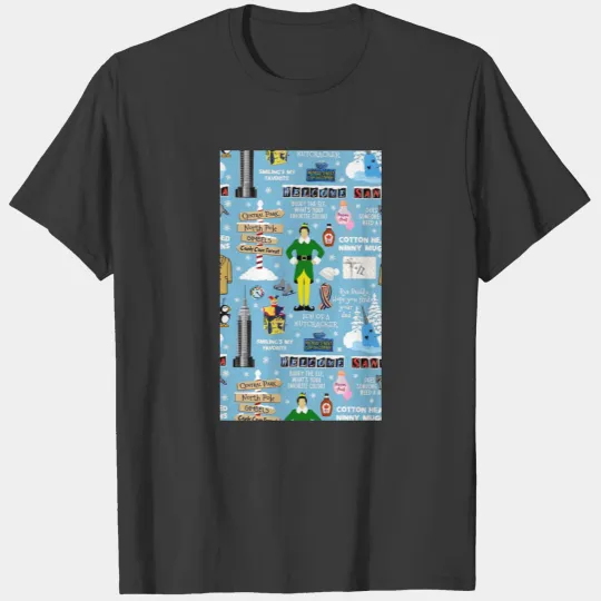 Buddy the Elf collage T-shirt