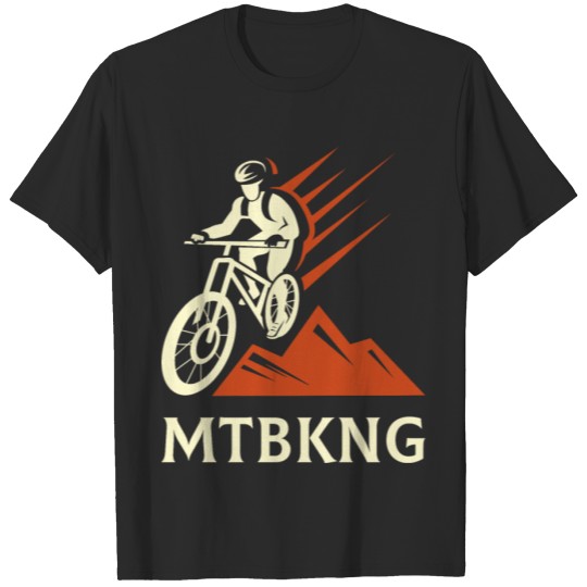 Discover MTBKNG MTB Mountainbiking T-shirt