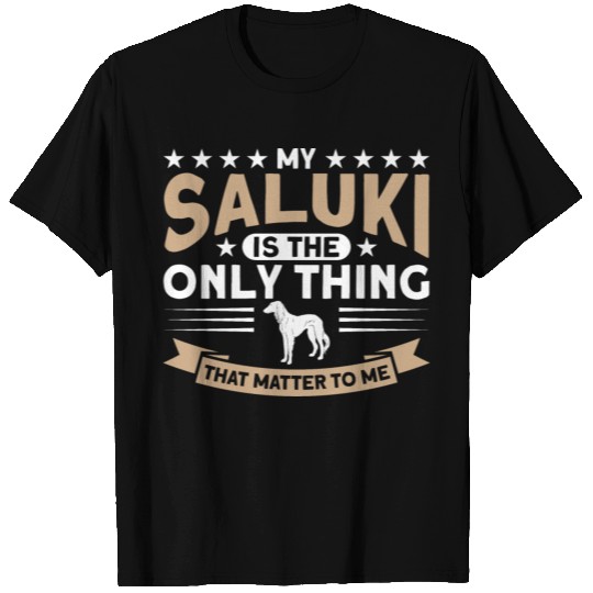 Dog Owner Persian Sighthound Saluki gift T-shirt