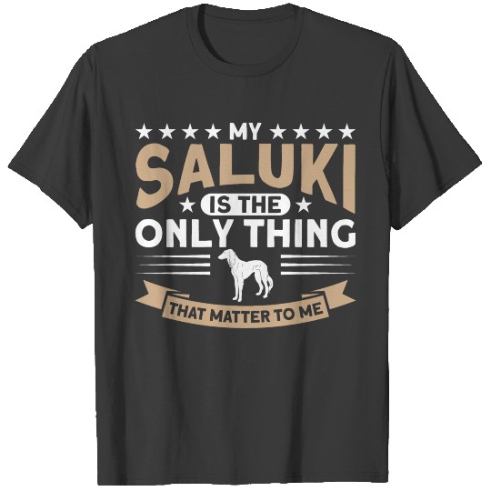 Dog Owner Persian Sighthound Saluki gift T-shirt