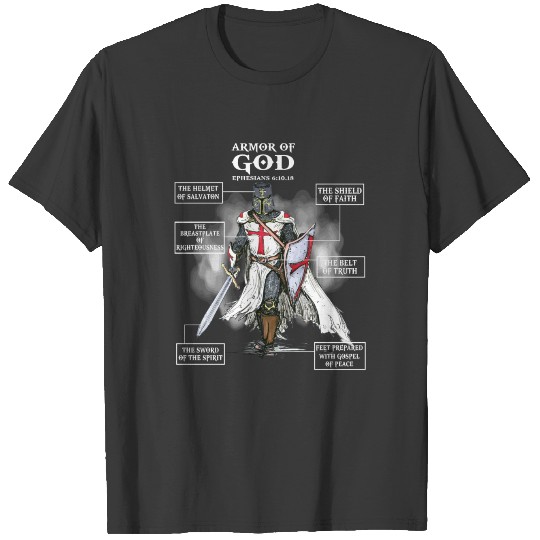 Armor Of God Bible Verse Great Gift For Religious T-shirt