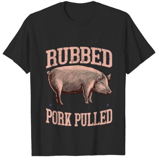 Discover Pork Meat Smoking Bbq Grill Pit Master Smoke Meat T-shirt