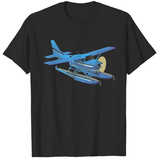Discover Civil Single engined High Wing Seaplane T-shirt