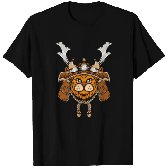 Samurai Cat Tshirt T-shirt