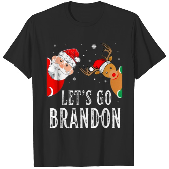 Discover Funny Let s Go Branson Brandon Christmas Lights Re T-shirt