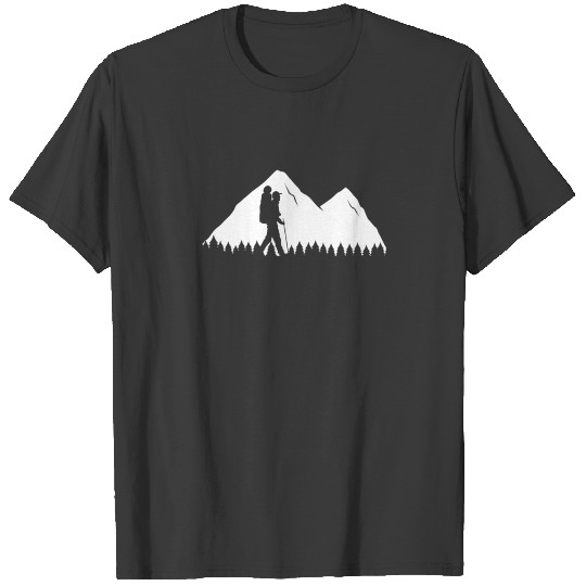 Mountains Hiking Nature Mountaineer T-shirt