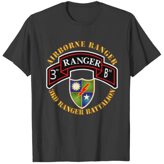 SOF 3rd Ranger Battalion Airborne Ranger T-shirt