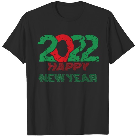 Discover Happy New Year 2022 T-shirt