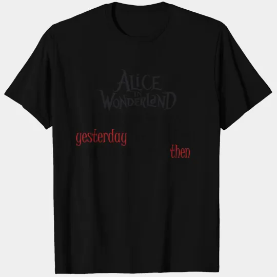 alice in wonderland T-shirt