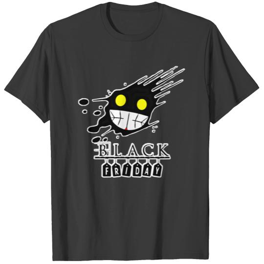 smiling black Friday T-shirt