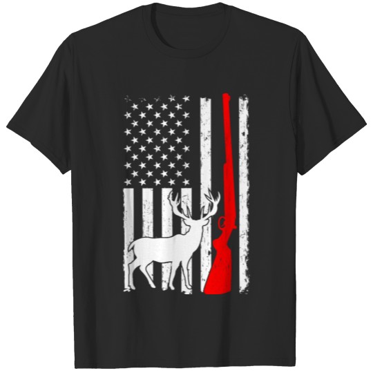Discover Deer Hunting US Independence Day T-shirt