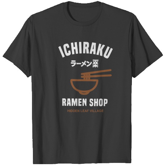 Ichiraku Ramen Shop Hidden Leaf Village Japanese A T-shirt