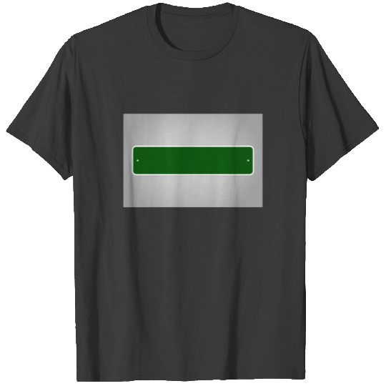Street Sign With Grey Background T-shirts T-shirt