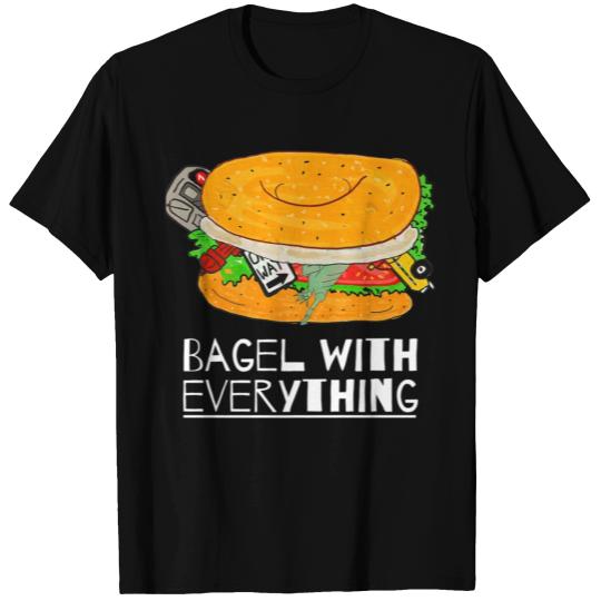 New York City Bagel with Everything T-shirt