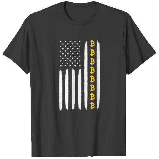 USA bitcoin T-shirt