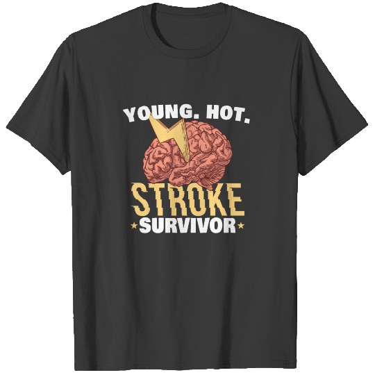 Discover Stroke Survivor Stroke Awareness Rehab Gift Idea T-shirt