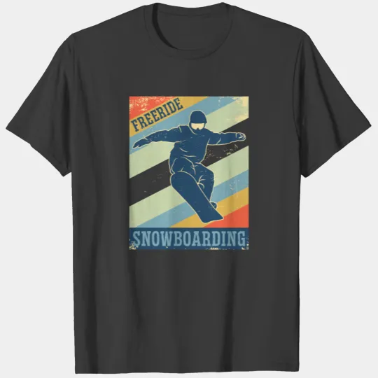 Snowboarding Snowboard Vintage T-shirt