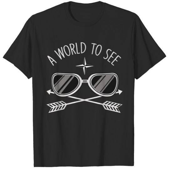 Discover A World to See T-shirt