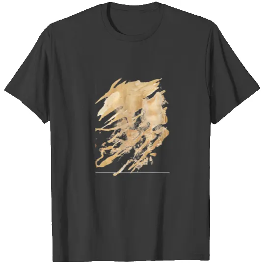 Discover gold marble T-shirt
