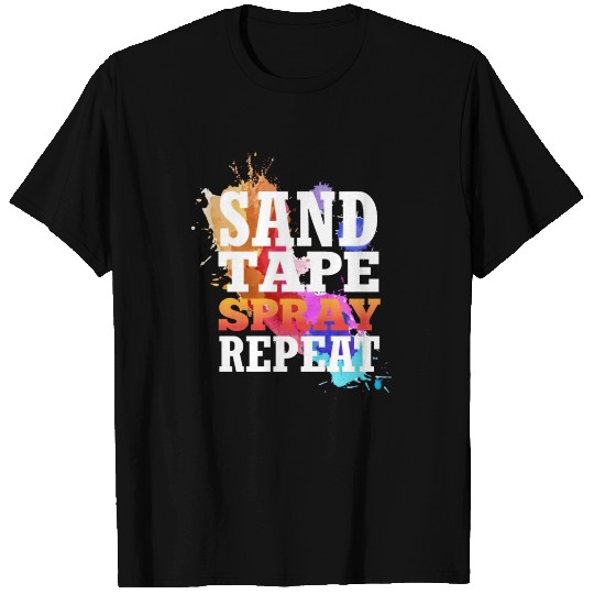 Funny Automotive Car Painter Auto Body Painter T-shirt