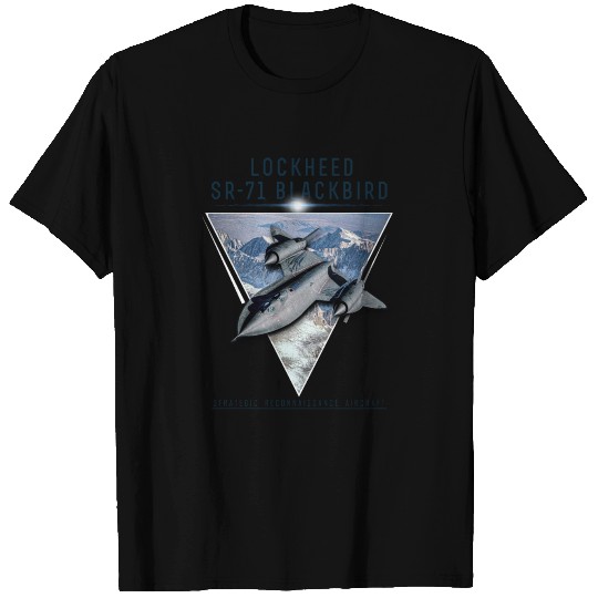 Lockheed SR 71 Blackbird T-shirt