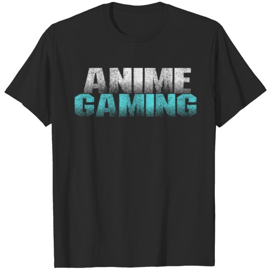 Discover Anime Video Game- Anime gaming manga caps T-shirt