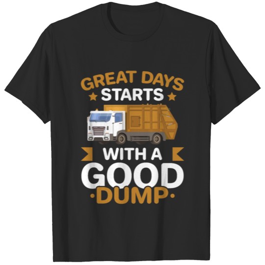 Discover garbage trucks for boys | garbage trucks T-shirt